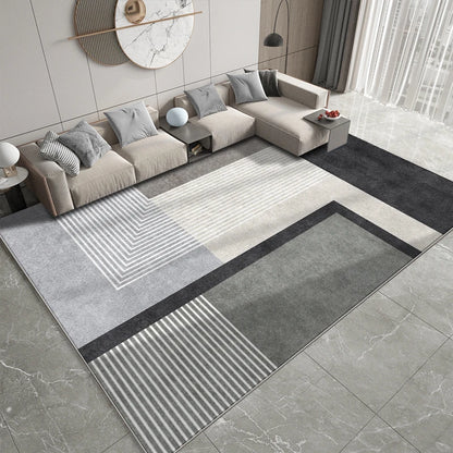 Crystal Velvet Living Room Coffee Table Carpet