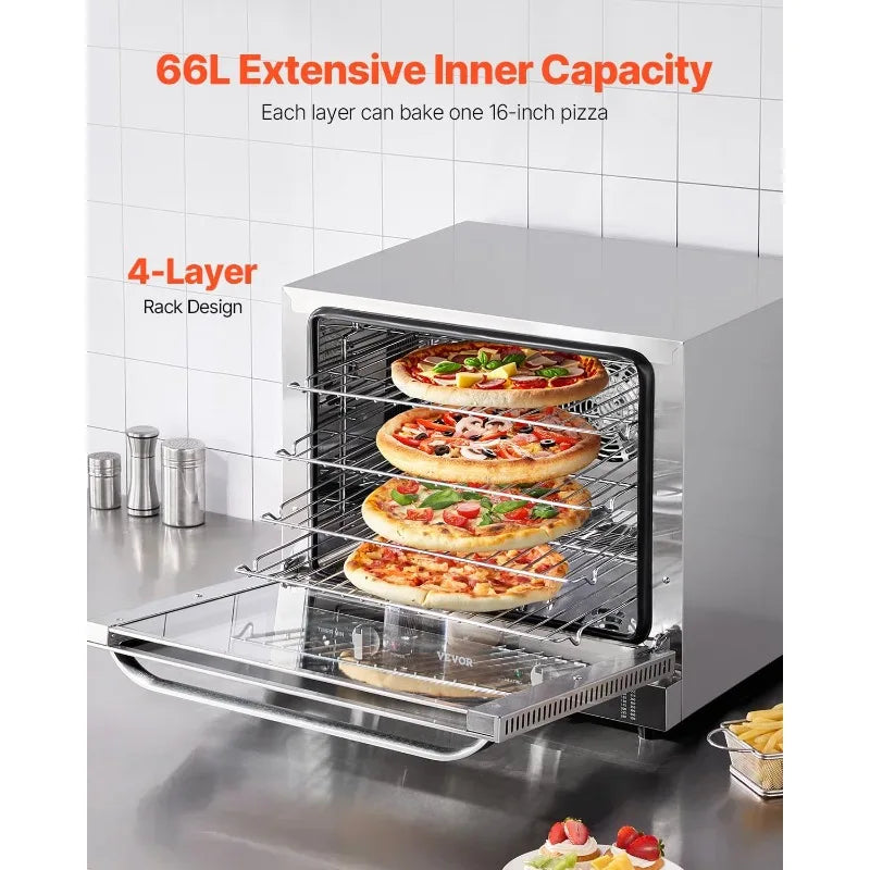 Compact Multi-Function Electric Oven