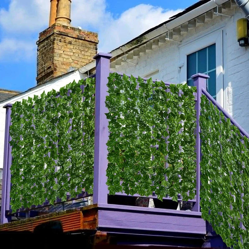 Apple Leaf Ivy Privacy Screen for Balcony & Garden