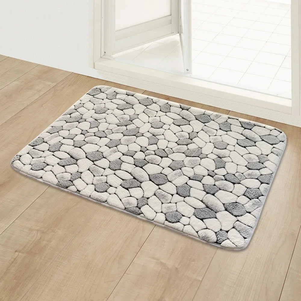 Anti-Slip Coral Fleece Entrance Door Mat