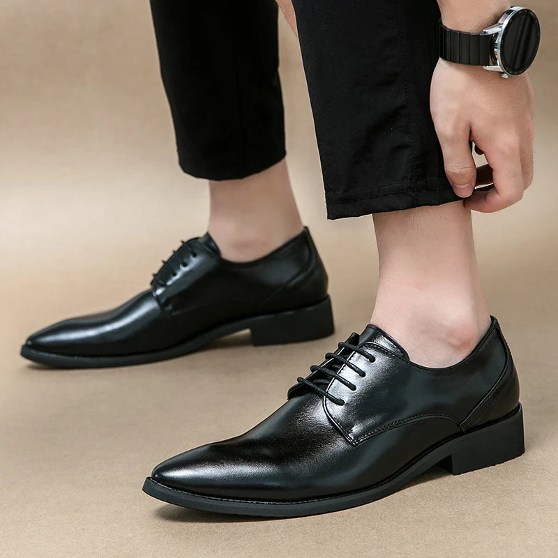 Men's Spring Casual Leather Shoes