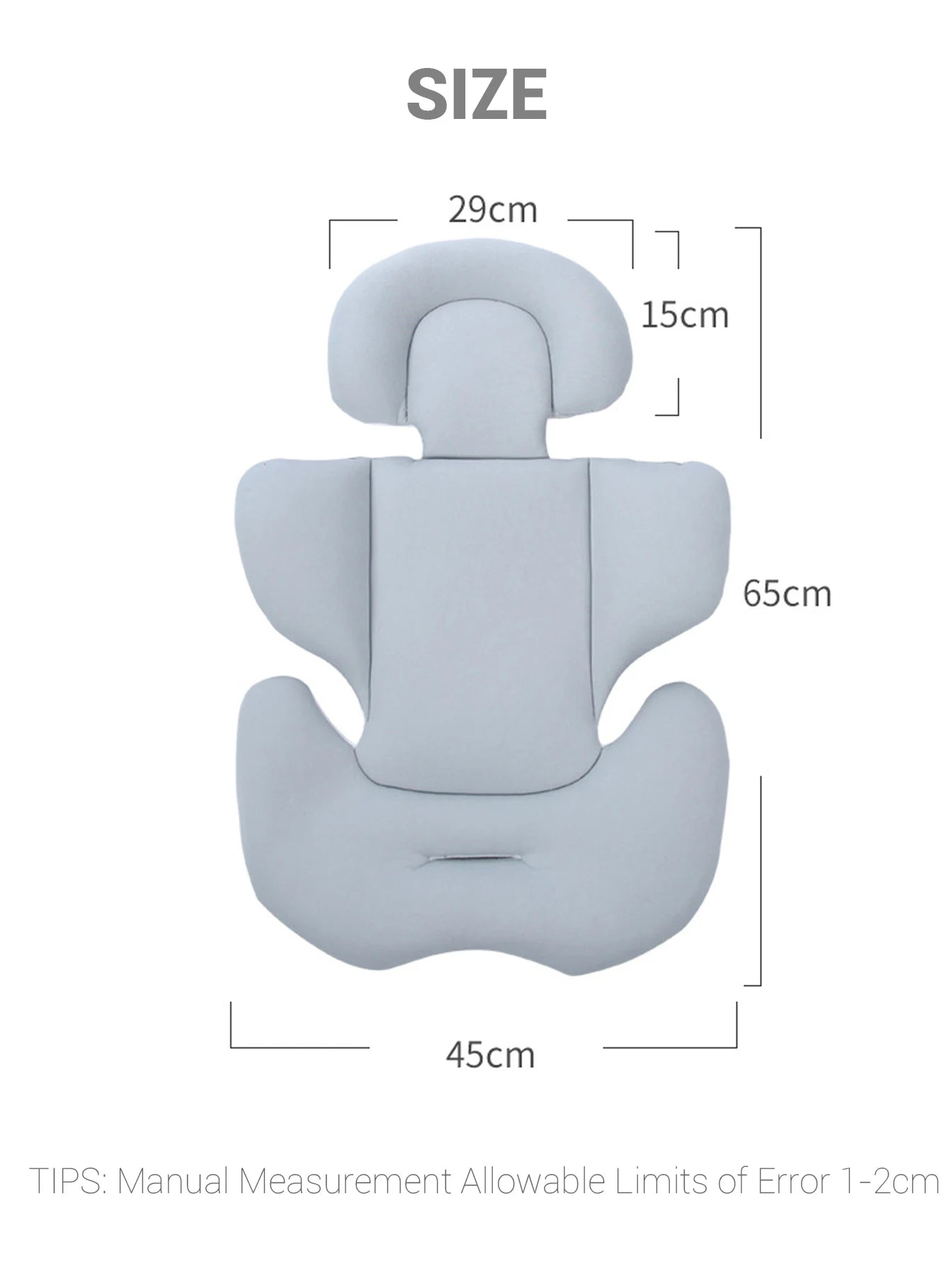 Newborn Baby Stroller Breathable Thicken Cotton Seat Cushion Pad