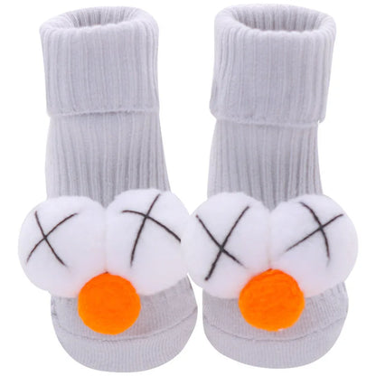 Rutschfeste Babysocken für Neugeborene im Frühling und Herbst