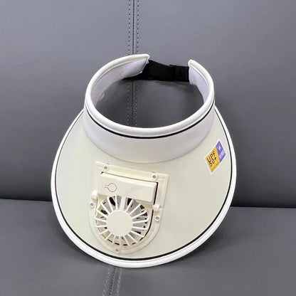 Unisex Large Brim USB Charging Outdoor Sun Protection Hat