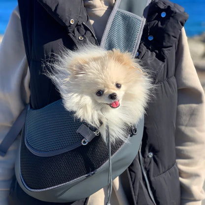 Sac à main extérieur de transporteur d'animal familier d'épaule de maille