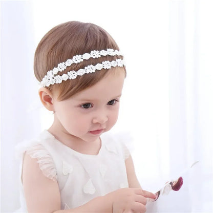 Baby Girl's Lace Bow Knot Headband