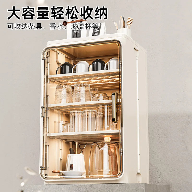 Dust-Proof Desktop Cup Holder & Rack