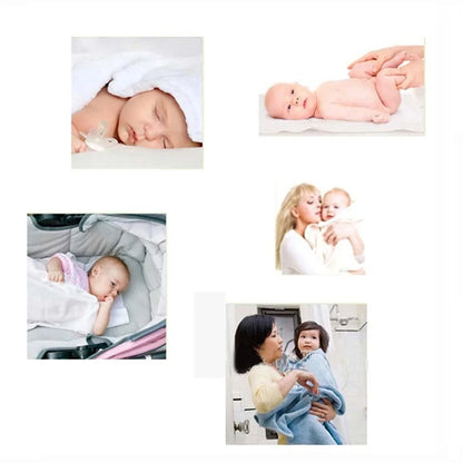 4pcs 100% Cotton Baby Towel Blanket Set