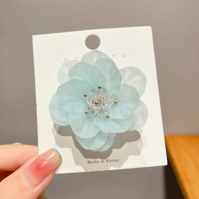 Cartoon Bear Princess Hair Clips