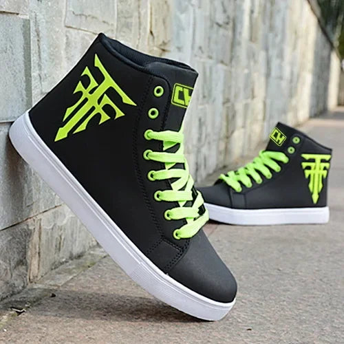 Men's High Top Vulcanized Sneakers