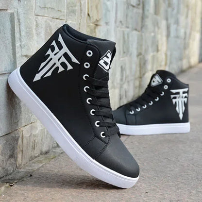High Top Vulcanized Sneakers for Men