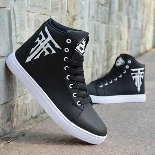 Men's High-Top Vulcanized Sneakers