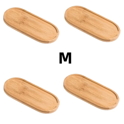 Waterproof Bamboo Wooden Pallet Rectangular Basin Tray