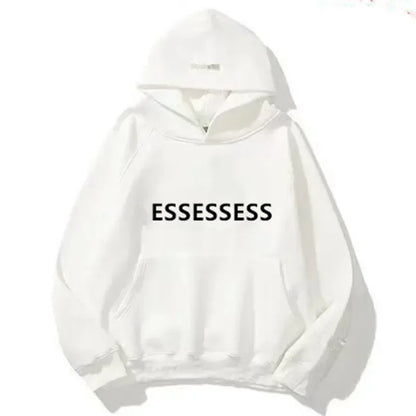 Herbstliche Unisex-Kapuzenpullover mit Fleece-Aufdruck