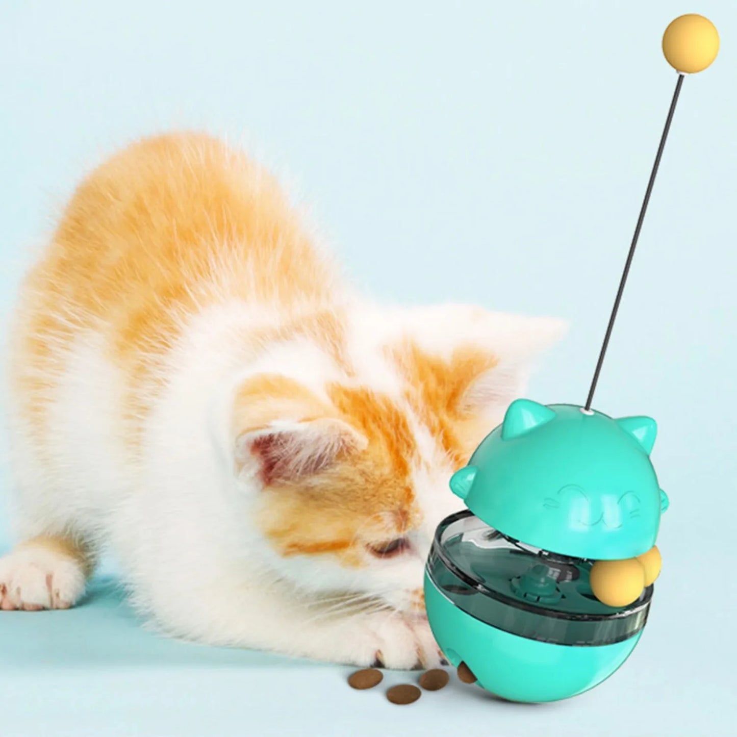 USB Rechargeable Feather Laser Cat Toy