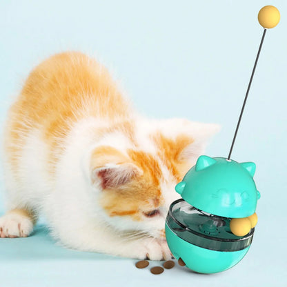 USB Rechargeable Feather Laser Cat Toy