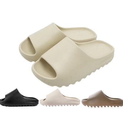 Men's Thick Platform Bathroom Slippers