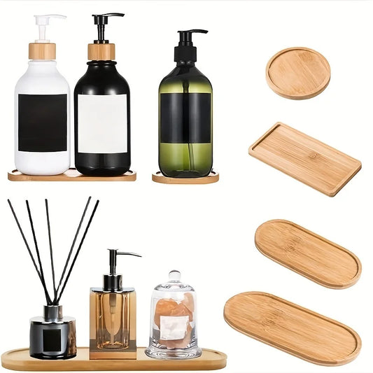 Waterproof Bamboo Wooden Pallet Rectangular Basin Tray