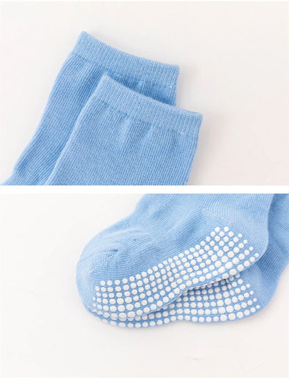 Chaussettes trampoline antidérapantes pour bébé, grandes tailles