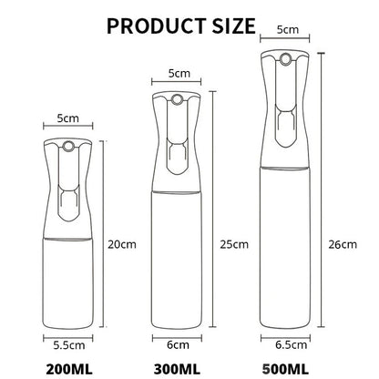 Paquet de 3 bouteilles de pulvérisation d'huile de cuisine