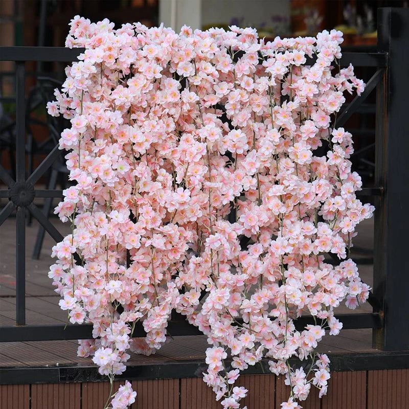 Stunning 180CM Artificial Sakura Flowers Vine