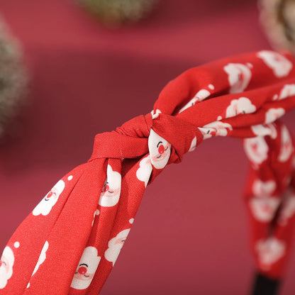 Christmas Snowflake Bowknot Hairbands