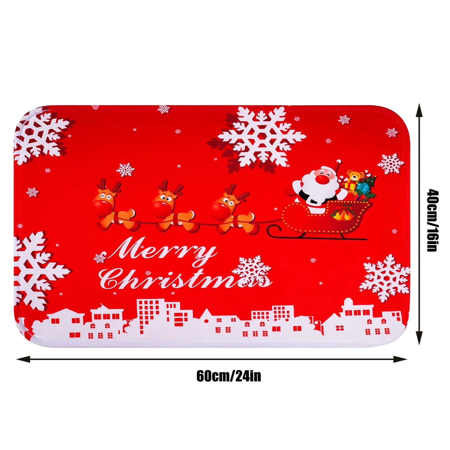 door mat christmas
