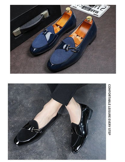 Mocassins à bride moine pour hommes