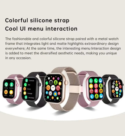 Men's Waterproof Touch Screen Bluetooth call Heart Watches