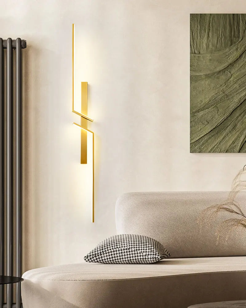 Applique murale longue LED contemporaine
