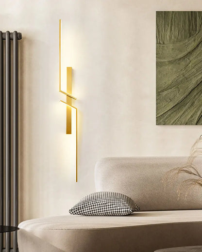 Applique murale longue LED contemporaine