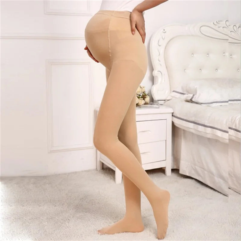 Women Maternity Adjustable Waist Leggings