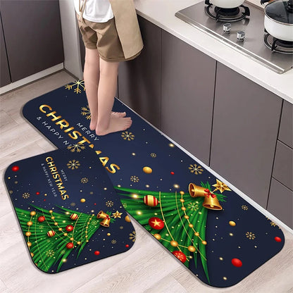 Christmas Kitchen Floor Mat Doormat