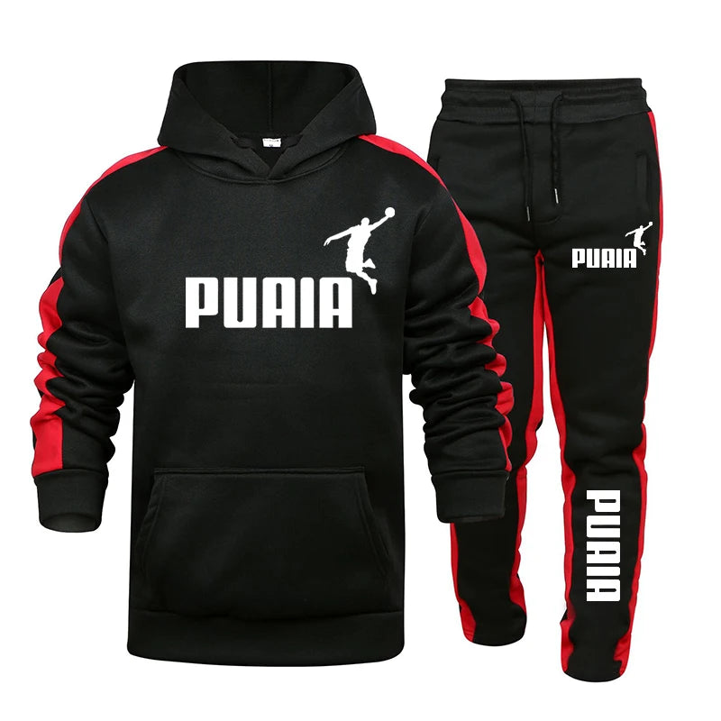 Men's Hooded Gym Tracksuit