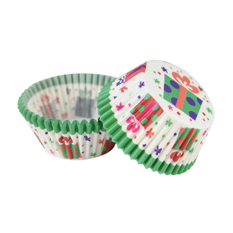 100Pcs Muffin Cupcake Paper Cups