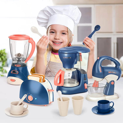 Ensemble de jouets pour enfants avec appareils de cuisine 