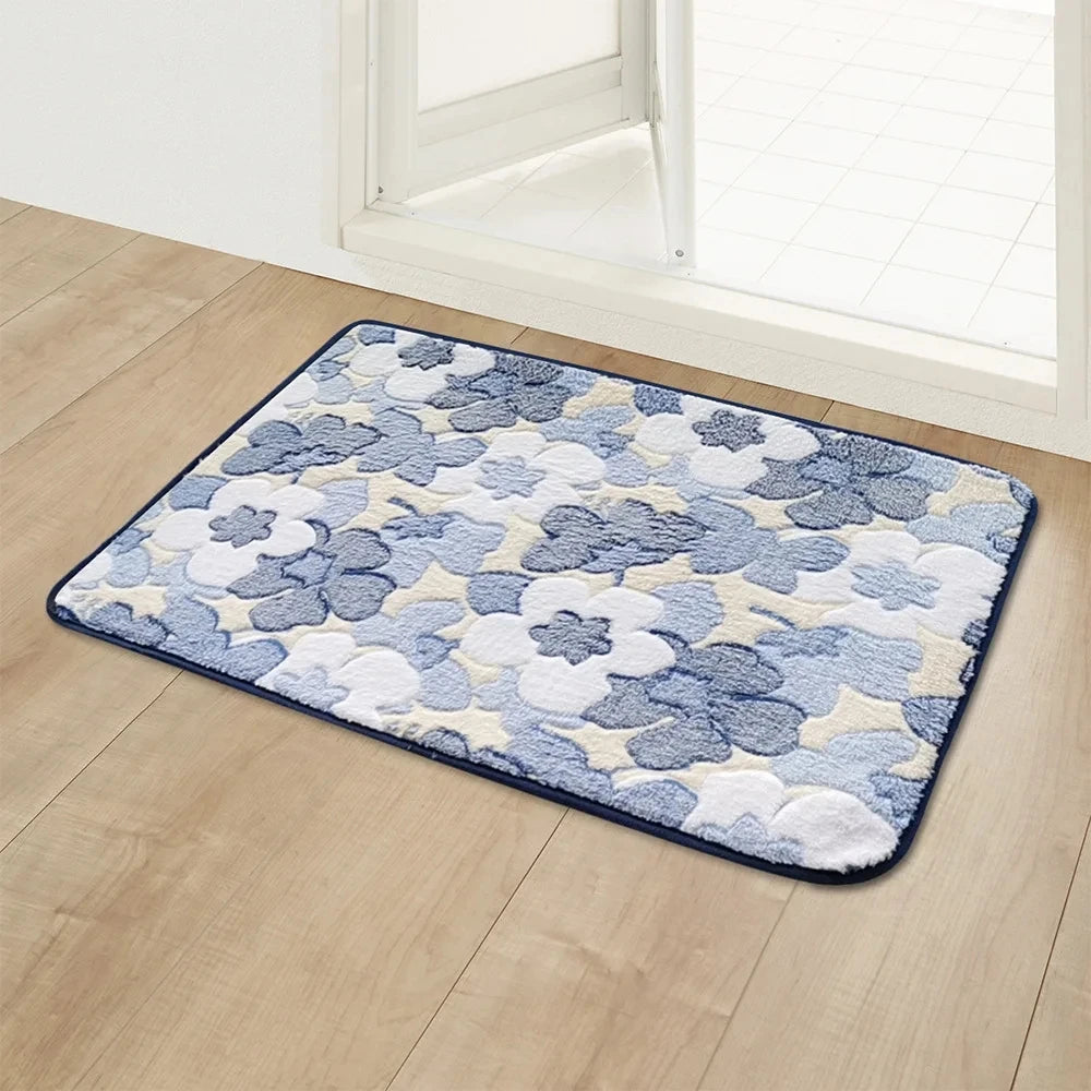 Anti-Slip Coral Fleece Entrance Door Mat