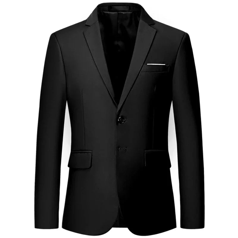 S-6XL Men's Classical Groom Wedding/Business Blazer