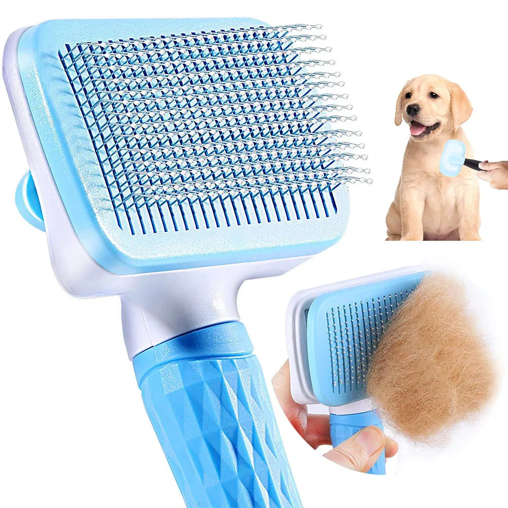 Pet Grooming Hair Remover Brush