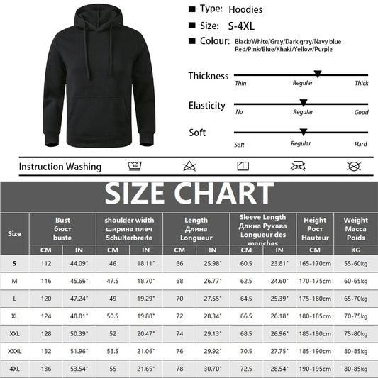 Herbst-Winter Unisex Streetwear Hoodies