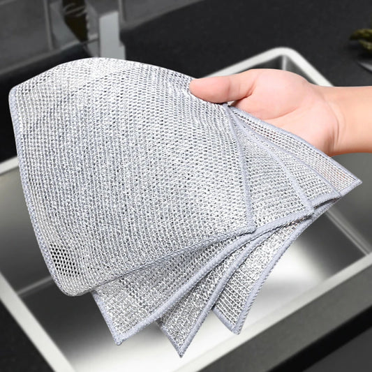Durable Double-Sided Metal Steel Wire Dishcloths