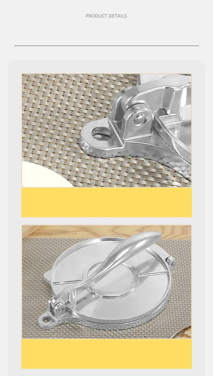 DIY Aluminum Tortilla Press