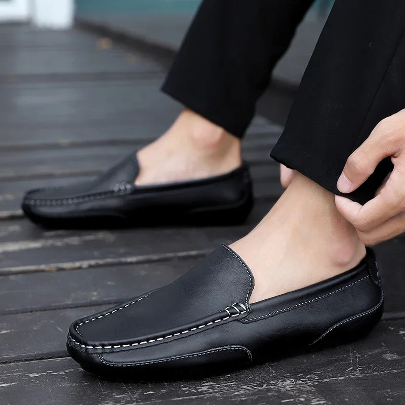 Mocassins décontractés respirants à enfiler pour hommes