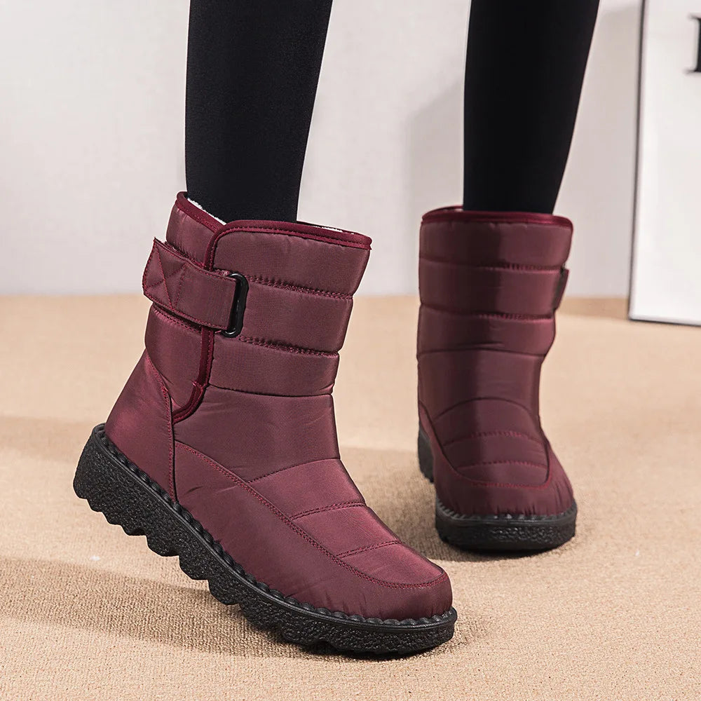 Wasserdichte Schneestiefeletten für den Winter für Damen