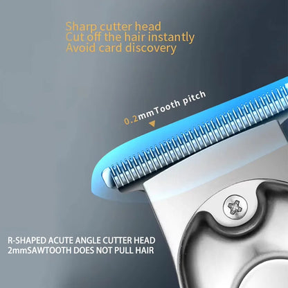 Tondeuse à cheveux rechargeable en métal pour animaux de compagnie