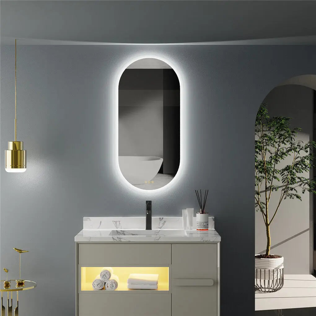 bathroom mirror led