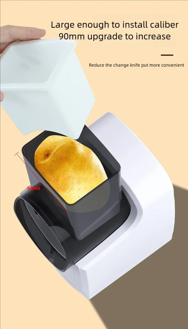 Elektrischer Gemüseschneider und -hobel