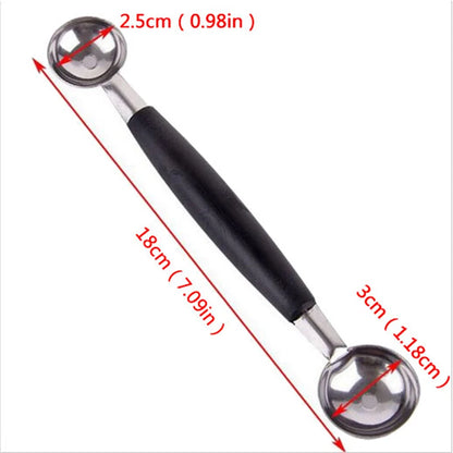 Stainless Steel Double-End Fruit Spoon