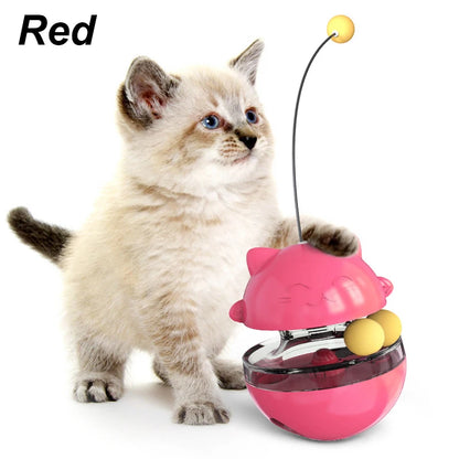 USB Rechargeable Feather Laser Cat Toy