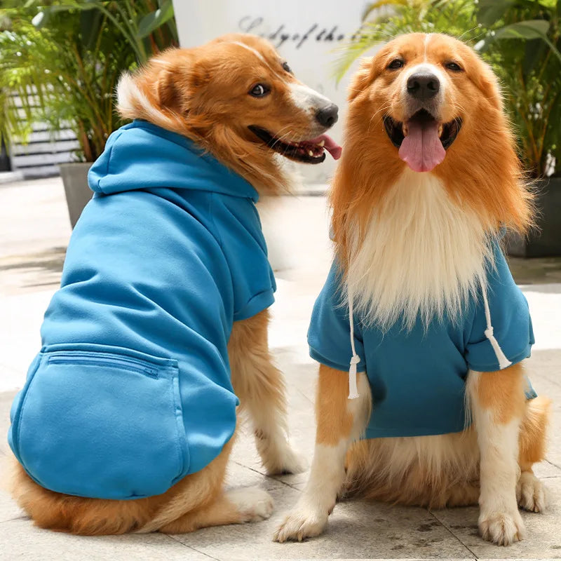 Hunde-Winterjacke, kariert, wendbar